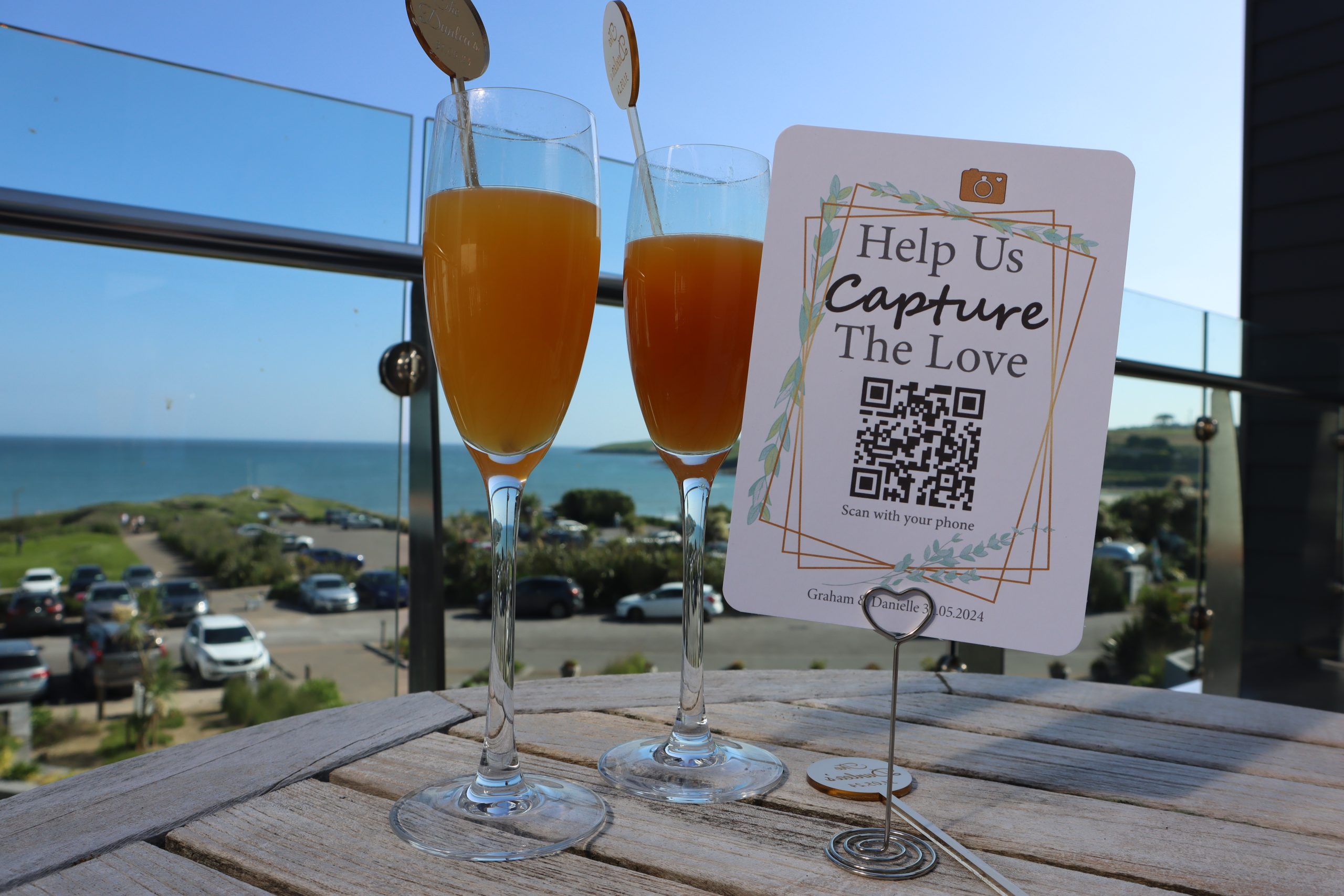 'Capture the Love' Wedding QR Code - Image 4